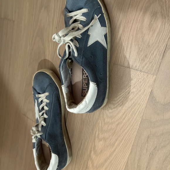 Golden Goose Blue Suede Sneaker size 36/6 - Picture 6 of 7